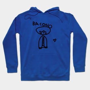 Bacon Drawing Hoodie